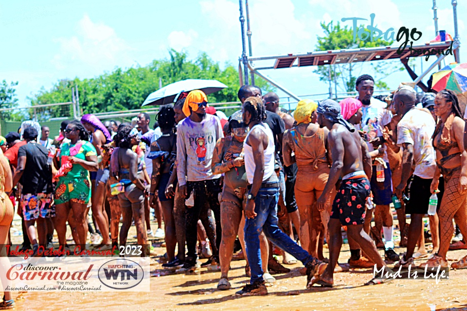 Tobago Carnival 2023 - Scarborough, Tobago.- MIL - Mud is Life.