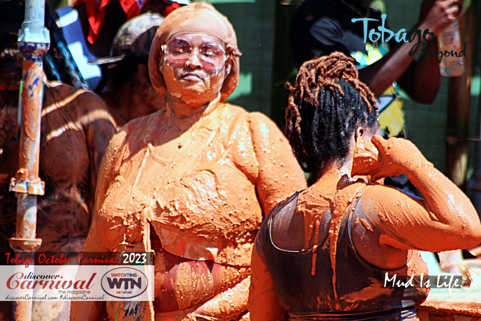 Tobago Carnival 2023 - Scarborough, Tobago.- MIL - Mud is Life.