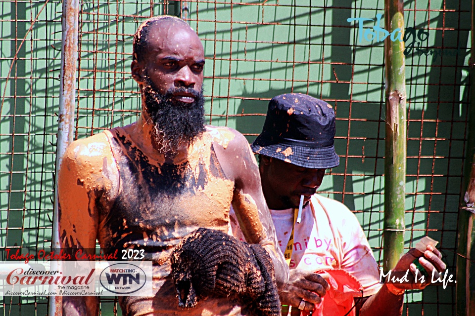 Tobago Carnival 2023 - Scarborough, Tobago.- MIL - Mud is Life.