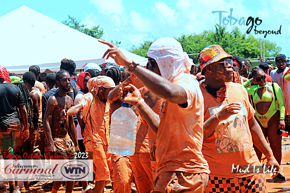 Tobago Carnival 2023 - Scarborough, Tobago.- MIL - Mud is Life.