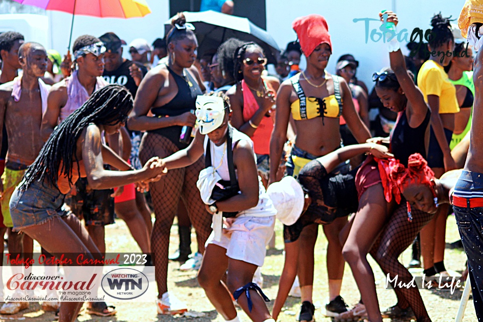 Tobago Carnival 2023 - Scarborough, Tobago.- MIL - Mud is Life.