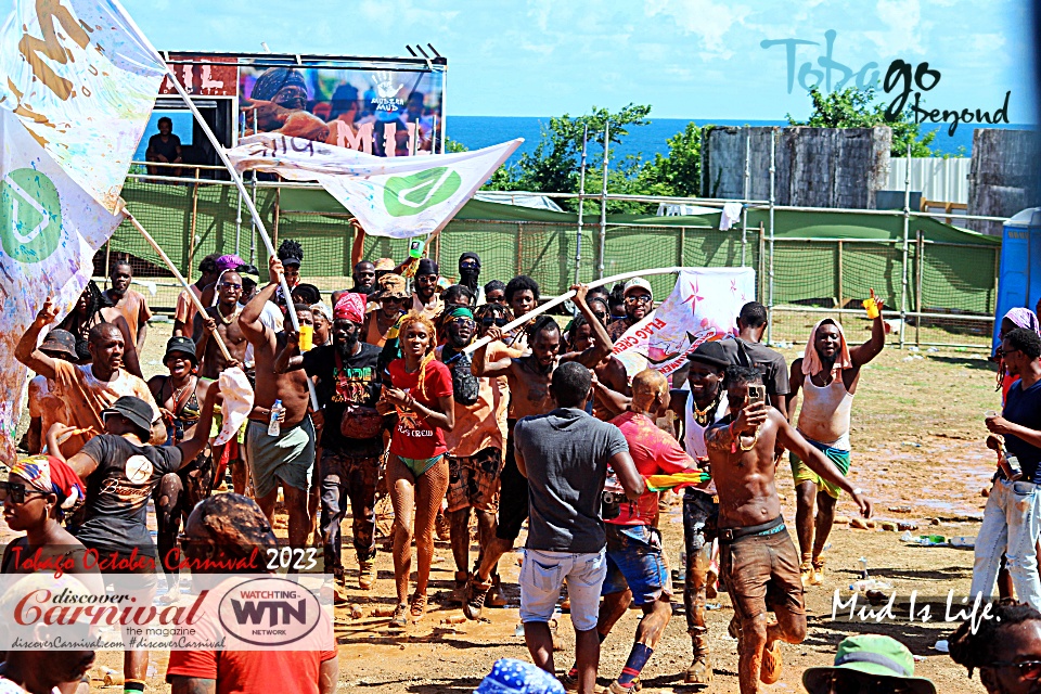 Tobago Carnival 2023 - Scarborough, Tobago.- MIL - Mud is Life.