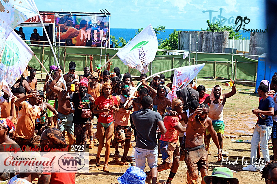 Tobago Carnival 2023 - Scarborough, Tobago.- MIL - Mud is Life.