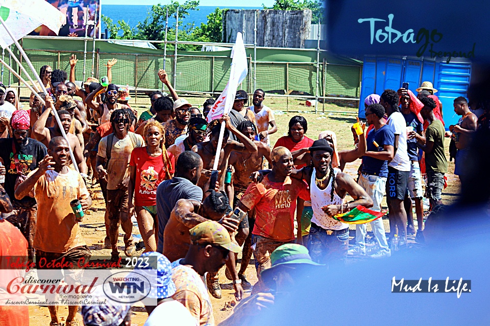 Tobago Carnival 2023 - Scarborough, Tobago.- MIL - Mud is Life.