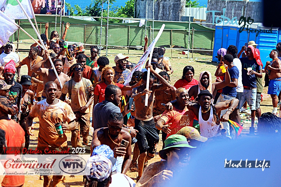 Tobago Carnival 2023 - Scarborough, Tobago.- MIL - Mud is Life.