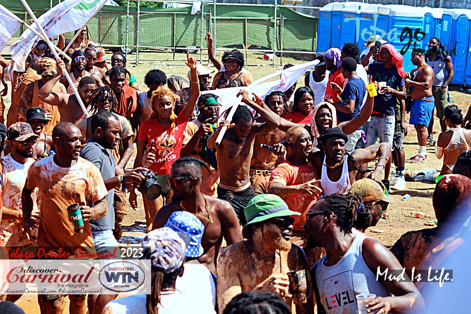 Tobago Carnival 2023 - Scarborough, Tobago.- MIL - Mud is Life.