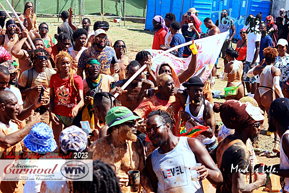 Tobago Carnival 2023 - Scarborough, Tobago.- MIL - Mud is Life.