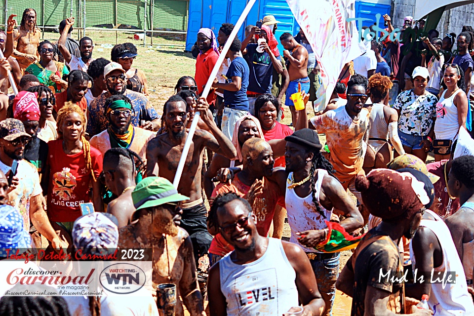 Tobago Carnival 2023 - Scarborough, Tobago.- MIL - Mud is Life.