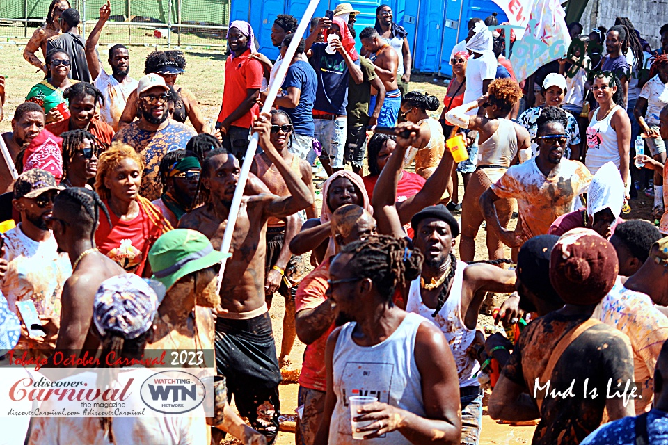 Tobago Carnival 2023 - Scarborough, Tobago.- MIL - Mud is Life.