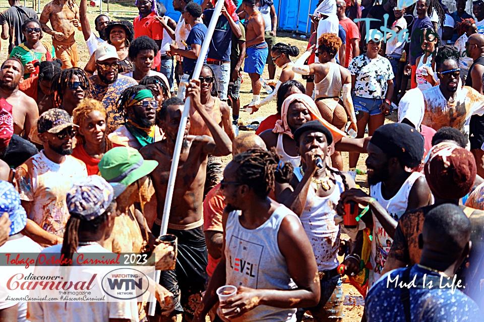 Tobago Carnival 2023 - Scarborough, Tobago.- MIL - Mud is Life.