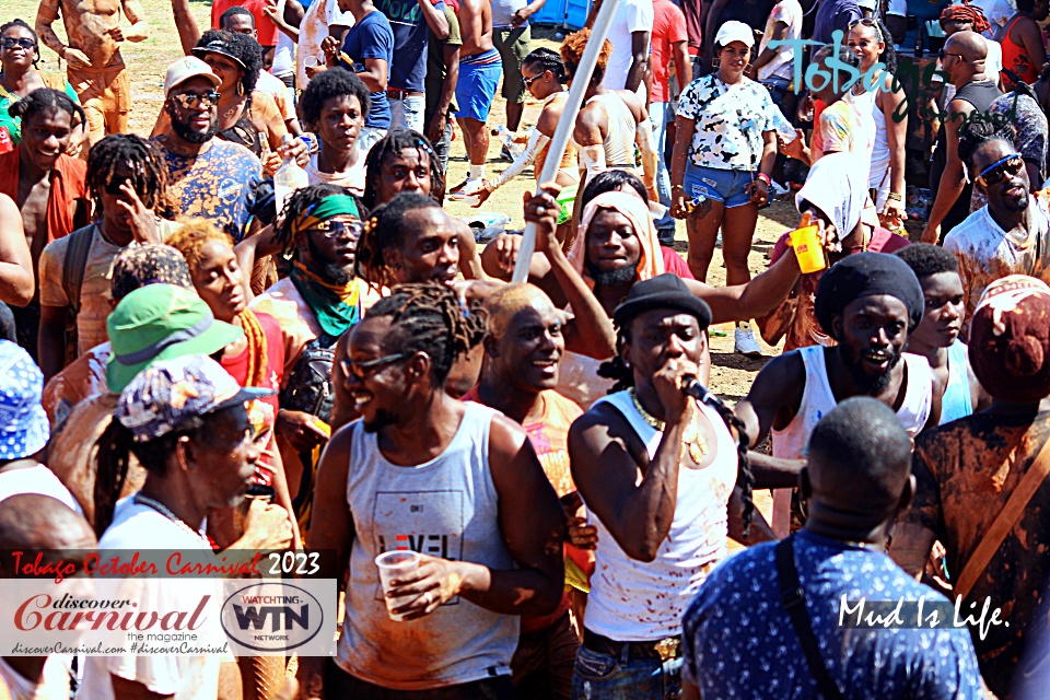 Tobago Carnival 2023 - Scarborough, Tobago.- MIL - Mud is Life.