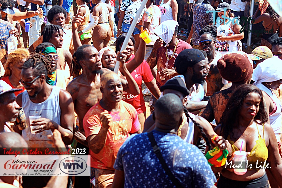 Tobago Carnival 2023 - Scarborough, Tobago.- MIL - Mud is Life.