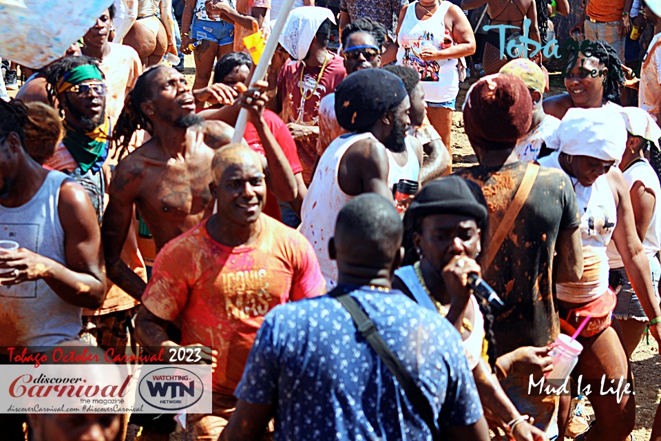 Tobago Carnival 2023 - Scarborough, Tobago.- MIL - Mud is Life.