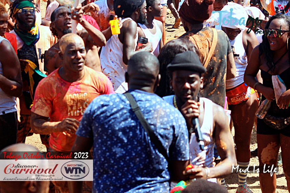 Tobago Carnival 2023 - Scarborough, Tobago.- MIL - Mud is Life.