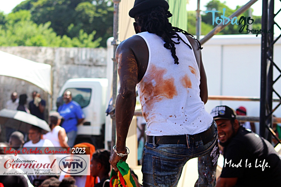 Tobago Carnival 2023 - Scarborough, Tobago.- MIL - Mud is Life.