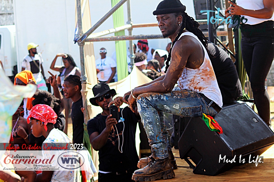 Tobago Carnival 2023 - Scarborough, Tobago.- MIL - Mud is Life.