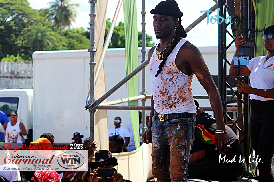 Tobago Carnival 2023 - Scarborough, Tobago.- MIL - Mud is Life.