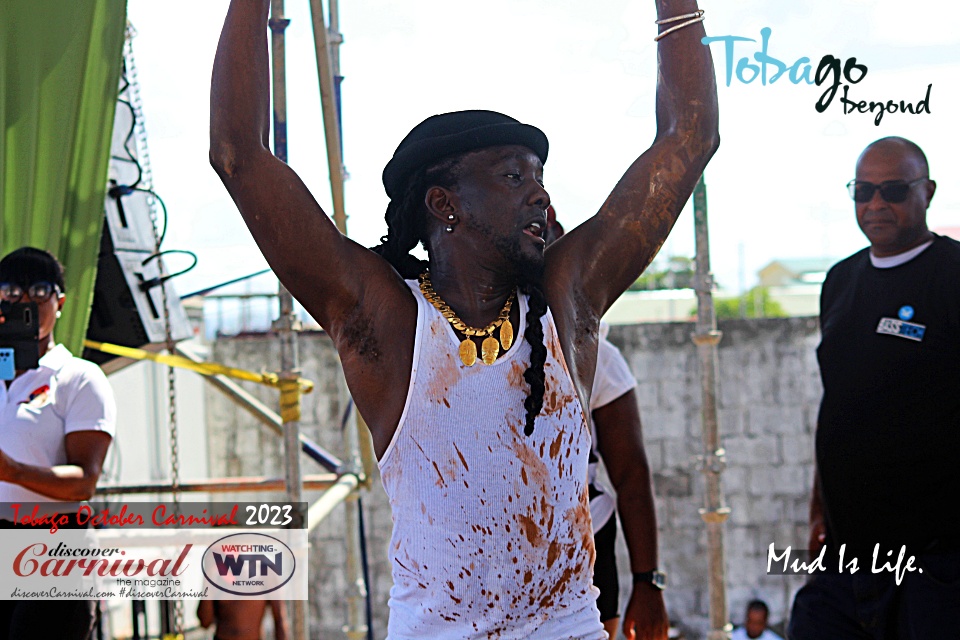 Tobago Carnival 2023 - Scarborough, Tobago.- MIL - Mud is Life.