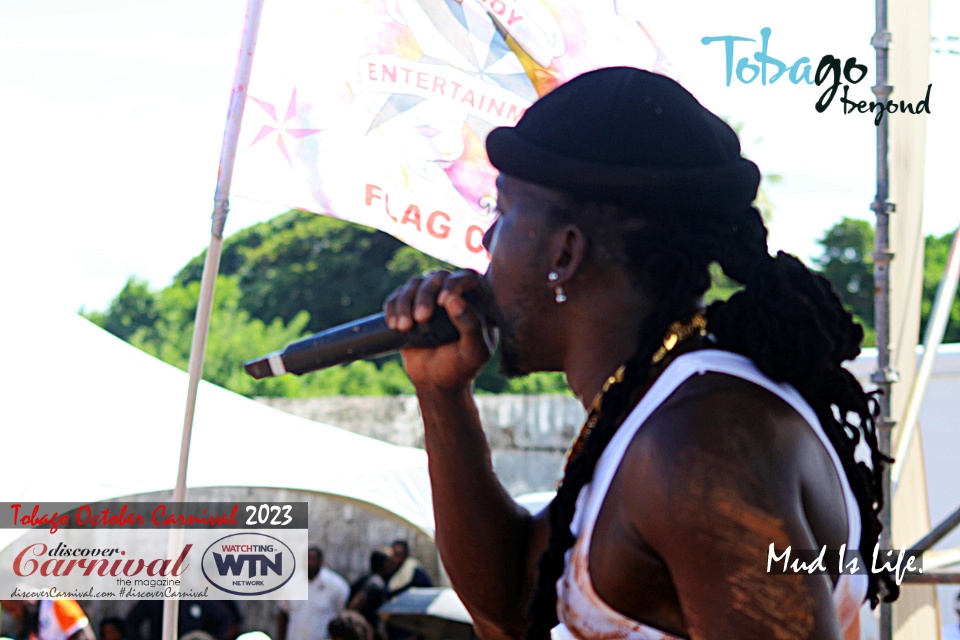 Tobago Carnival 2023 - Scarborough, Tobago.- MIL - Mud is Life.