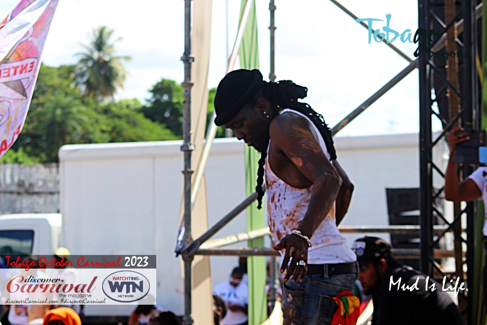 Tobago Carnival 2023 - Scarborough, Tobago.- MIL - Mud is Life.