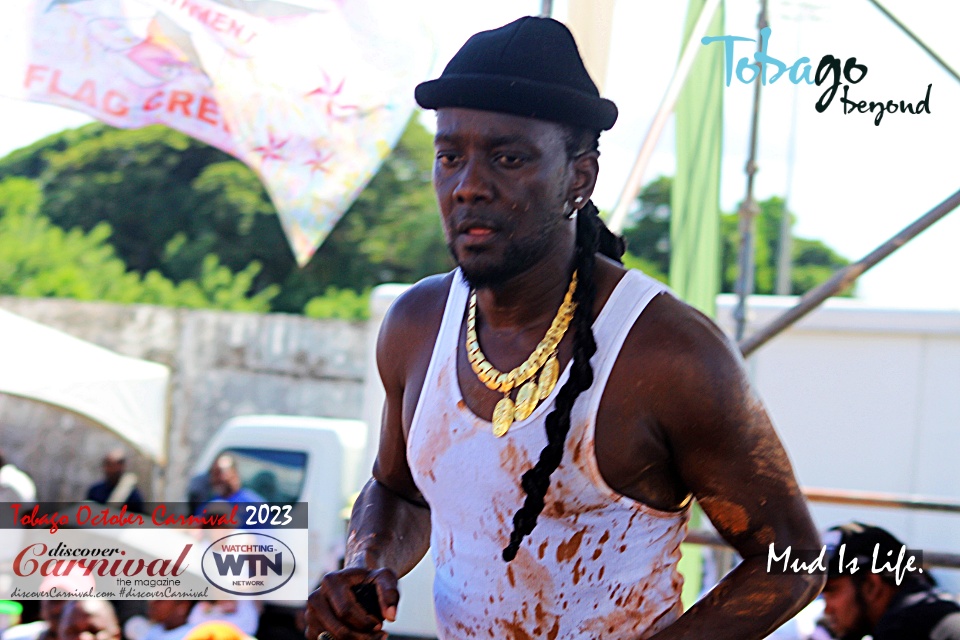 Tobago Carnival 2023 - Scarborough, Tobago.- MIL - Mud is Life.