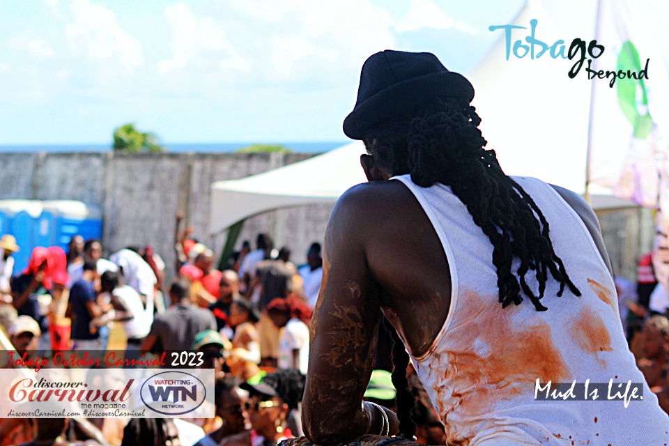 Tobago Carnival 2023 - Scarborough, Tobago.- MIL - Mud is Life.