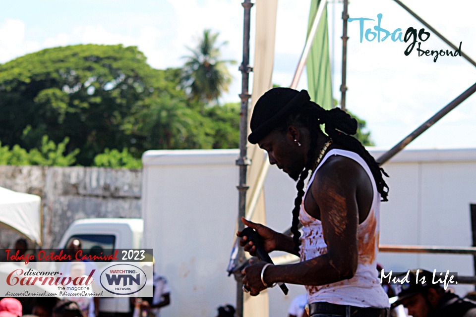 Tobago Carnival 2023 - Scarborough, Tobago.- MIL - Mud is Life.