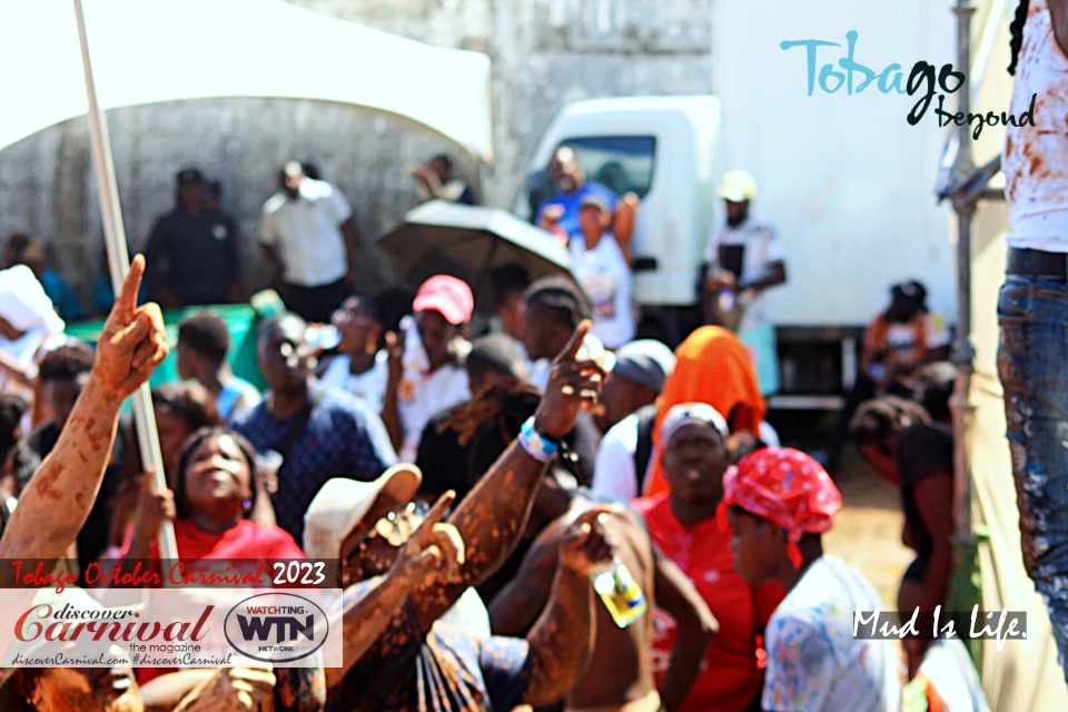 Tobago Carnival 2023 - Scarborough, Tobago.- MIL - Mud is Life.