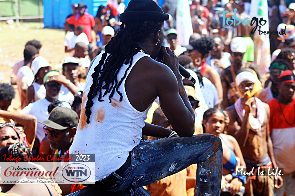 Tobago Carnival 2023 - Scarborough, Tobago.- MIL - Mud is Life.