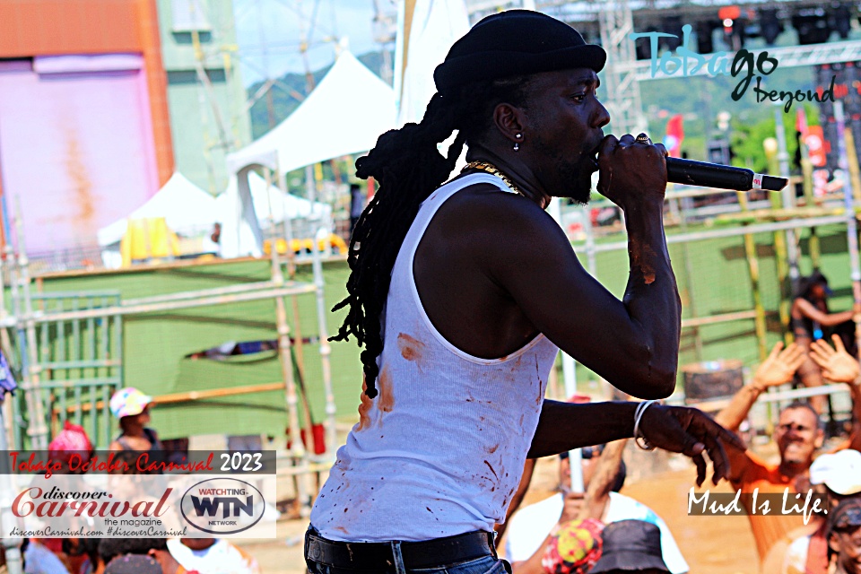 Tobago Carnival 2023 - Scarborough, Tobago.- MIL - Mud is Life.