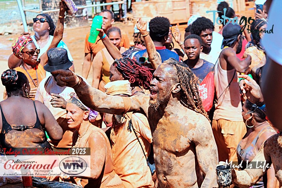 Tobago Carnival 2023 - Scarborough, Tobago.- MIL - Mud is Life.