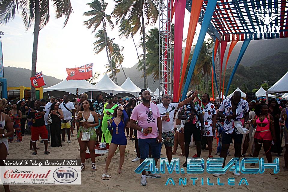 Trinidad and Tobago Carnival 2024 - Caesars Army AM Beach - Antillea.