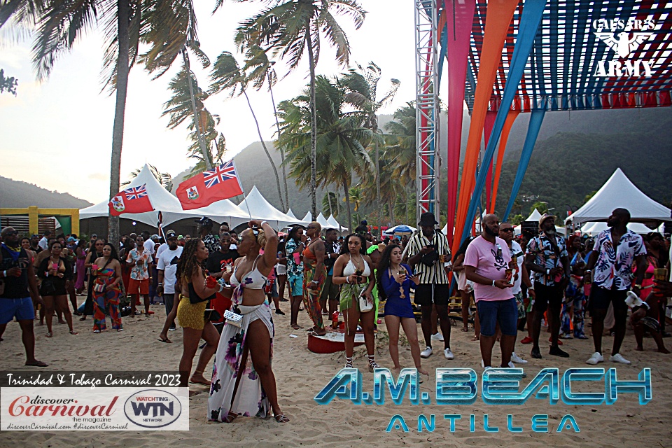 Trinidad and Tobago Carnival 2024 - Caesars Army AM Beach - Antillea.