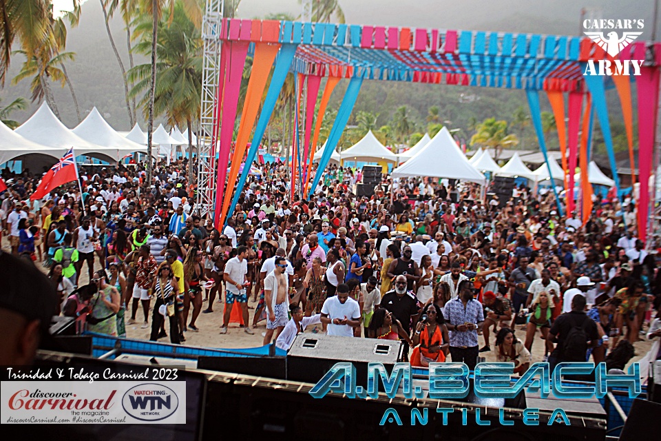 Trinidad and Tobago Carnival 2024 - Caesars Army AM Beach - Antillea.