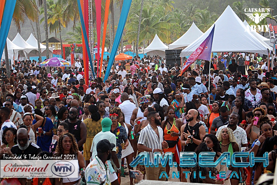 Trinidad and Tobago Carnival 2024 - Caesars Army AM Beach - Antillea.