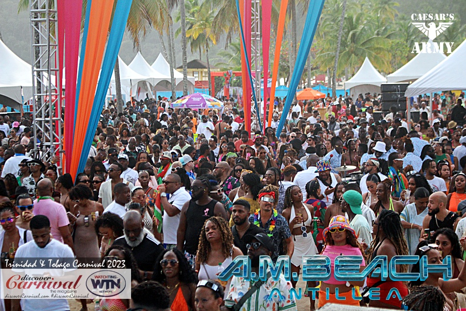 Trinidad and Tobago Carnival 2024 - Caesars Army AM Beach - Antillea.