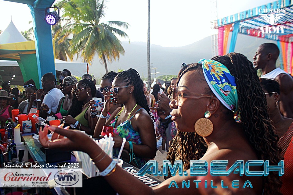 Trinidad and Tobago Carnival 2024 - Caesars Army AM Beach - Antillea.