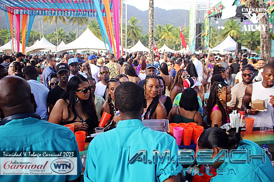 Trinidad and Tobago Carnival 2024 - Caesars Army AM Beach - Antillea.