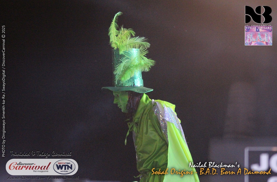 2025 Trinidad & Tobago Carnival - Nailah Blackman's Sokah Origins - BAD - Born A Daimond.