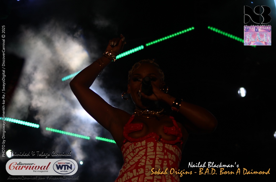 2025 Trinidad & Tobago Carnival - Nailah Blackman's Sokah Origins - BAD - Born A Daimond.