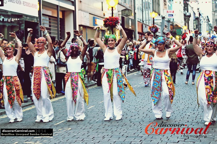 Brazilica Festival 2014 and Liverpool Samba Carnival in Liverpool.