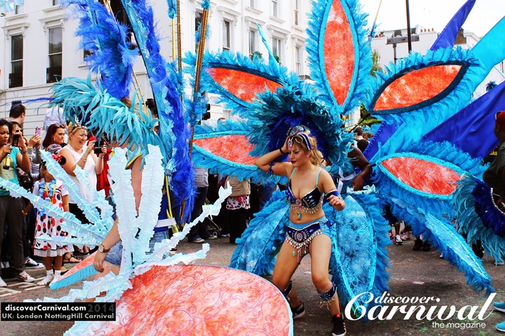 London's Notting Hill Carnival 2014.