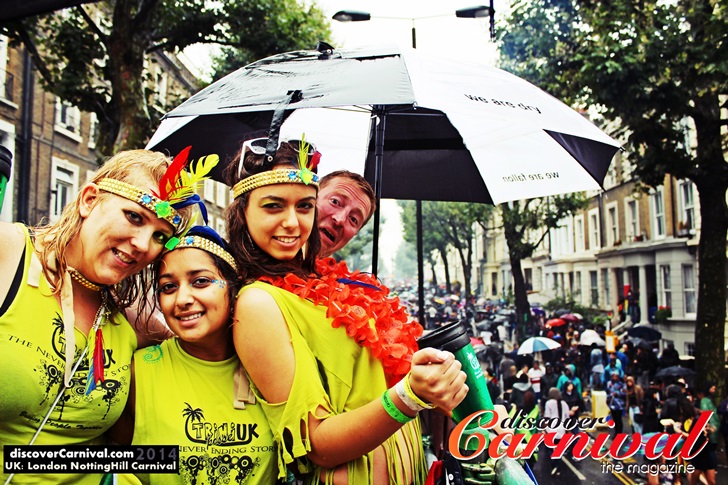 London's Notting Hill Carnival 2014.