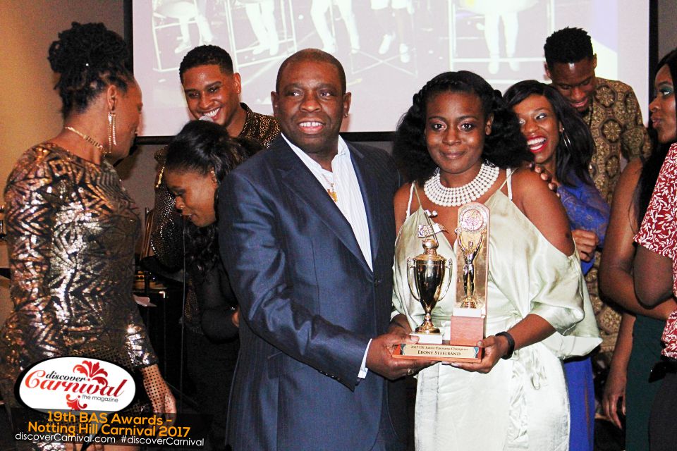 London's Notting Hill Carnival 2017 - BAS Awards - British Association Of Steelbands awards 2017.