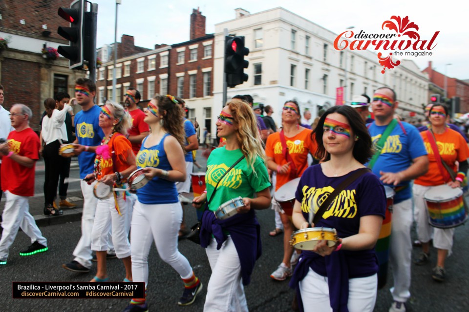 Brazilica Festival - Liverpool's Samba Carnival 2017.