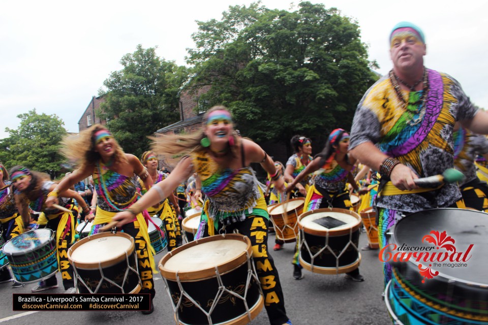 Brazilica Festival - Liverpool's Samba Carnival 2017.