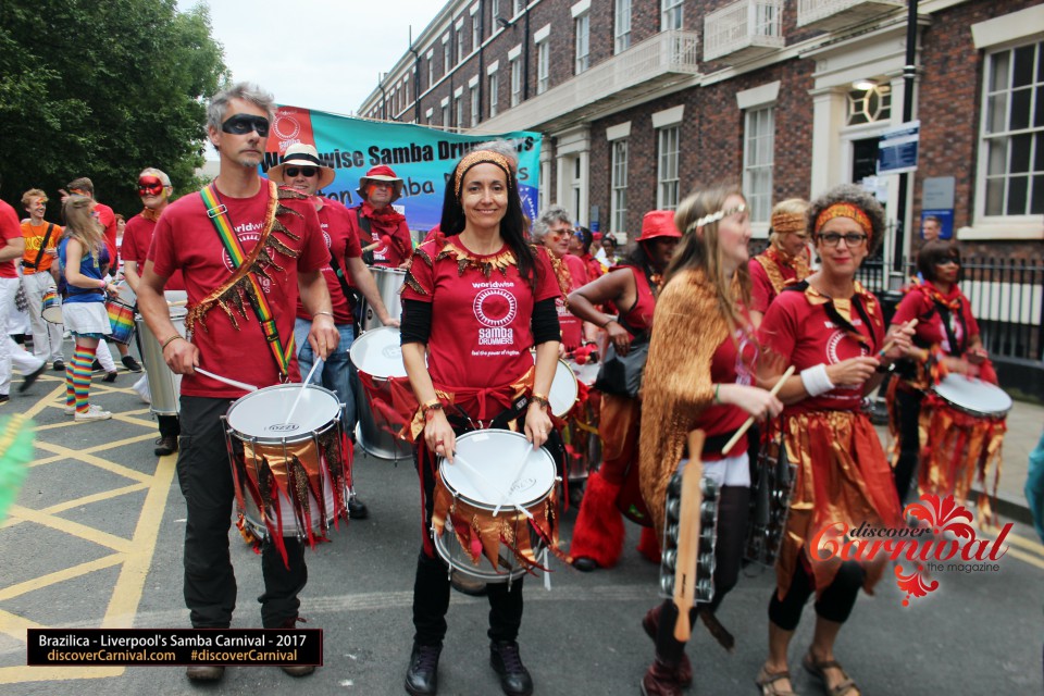 Brazilica Festival - Liverpool's Samba Carnival 2017.
