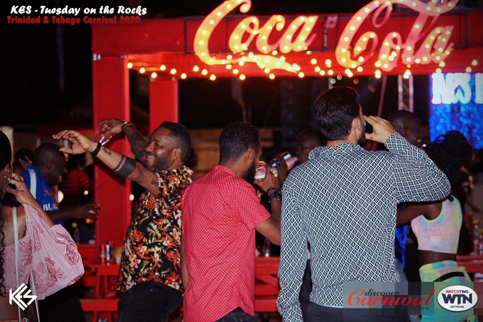Trinidad and Tobago Carnival 2020. Kes Tuesday on the Rocks