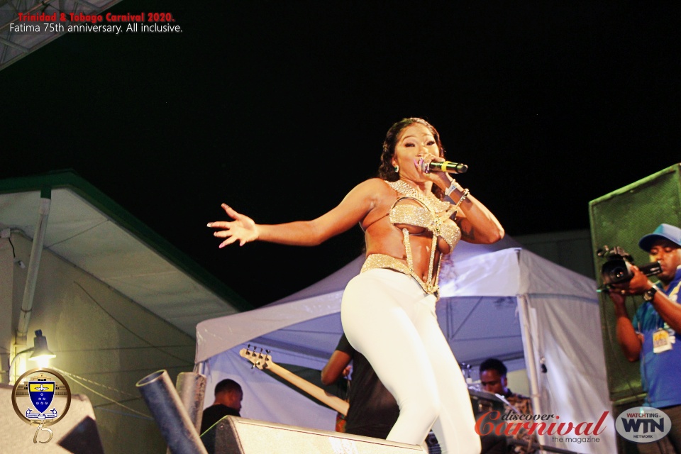 Trinidad and Tobago Carnival 2020. Fatima All-inclusive fete - 75th Anniversary