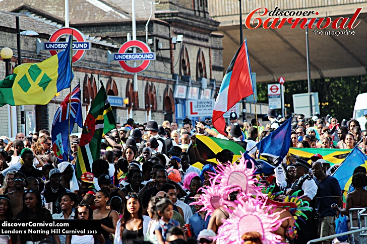 London's Notting Hill Carnival 2013.